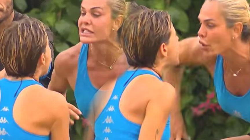 Survivor’da büyük kavga! Nagihan Karadere ile Lina birbirine girdi