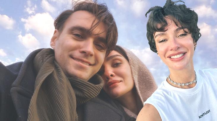 Aşk tam gaz devam ediyor! Birce Akalay ve Hakan Kurtaş çiftinden romantik poz