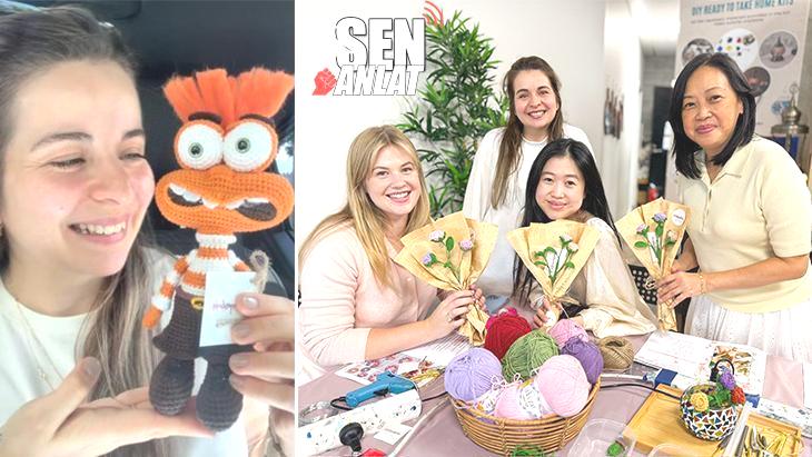 Avustralya’da örgü örmeyi öğretiyor! ‘Attığı her ilmik başka bir kapının açılmasını sağladı’