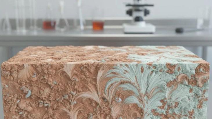 Bu tuğla kendi kendine büyüyor! Fırına gerek yok, bakteriler yeniliyor