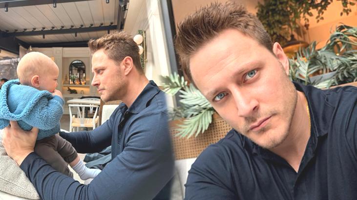 Burak Çelik ve oğlundan yeni kare! İşte Kaan Aslan’ın son hali