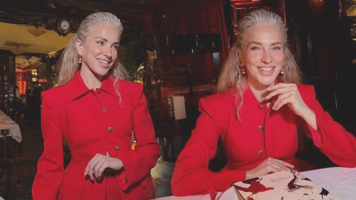 Burcu Esmersoy kırmızılar içinde! Formda haliyle dikkat çekti