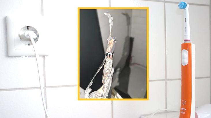 Fişe takılı olmasa da patlayabilir! Şarjlı diş fırçalarına dikkat, nadir ama olası