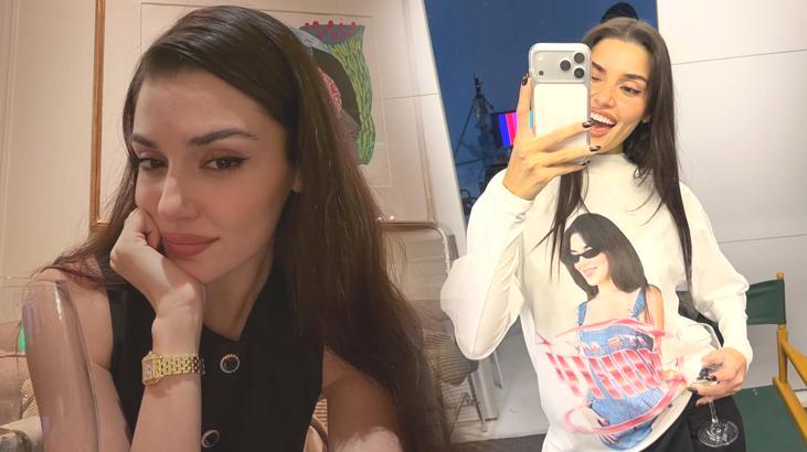 Her paylaşımı olay! Hande Erçel’in Instagram pozlarına beğeni yağmuru