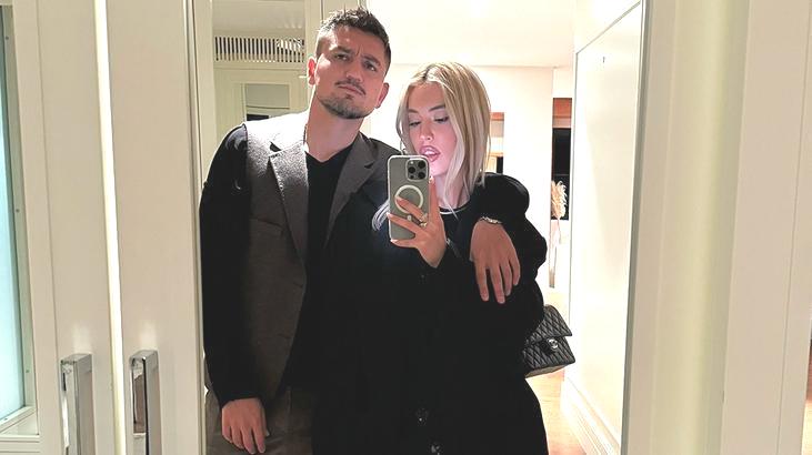 İşte yeni kareler! Cengiz Ünder ve Bilge Yenigül nişanından mutlu pozlar