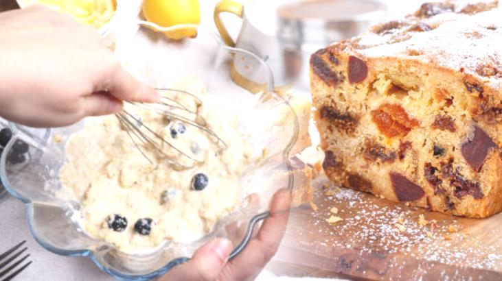 Keke koyulan meyve dibe çökmüyor! 6 basit tüyo: Püf noktası ‘un’