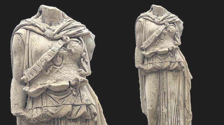 Laodikeia’da yeni Athena heykeli