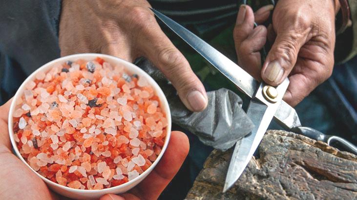 Makası çöpe attırmayan yöntem! Biraz kaya tuzu serpin, farkı görün