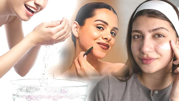 Yüz masajı, buz banyosu, kafeinli krem! Sabah rutinleri ne kadar etkili?