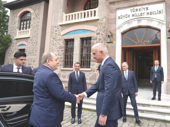 Bakan Ersoy, Yargıtay Başkanı Kerkez’i Cumhuriyet Müzesi’nde ağırladı