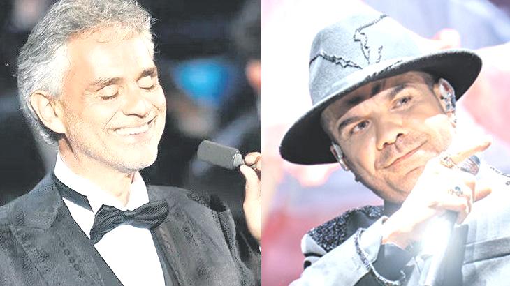 Bocelli ve Doğulu aynı sahnede!
