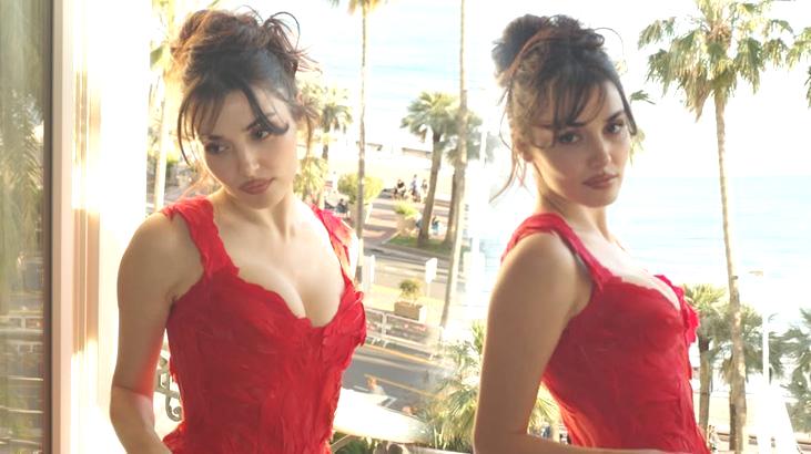 Cannes’dan paylaşmaya doyamadı! Hande Erçel takipçilerinden tam not aldı