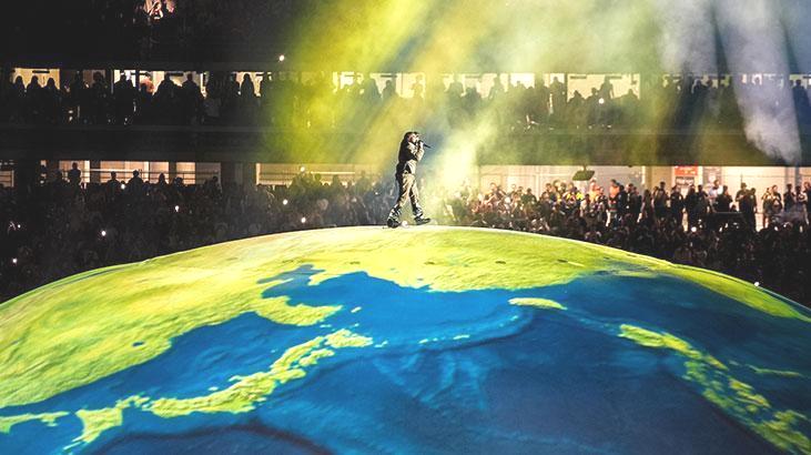 İstanbul’da Kanye West rüzgarı! Konserden müthiş görüntüler