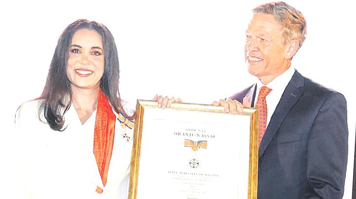 Kraliyet Nişanı takdim edildi
