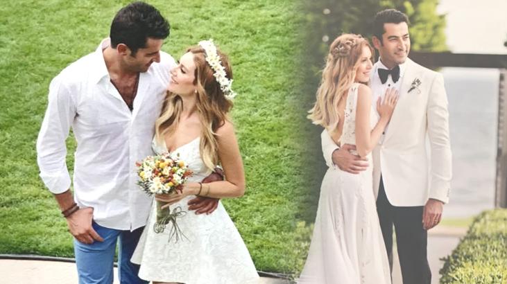 Mutlu aile tablosu! Sinem Kobal ile Kenan İmirzalıoğlu 10 yılı devirdi