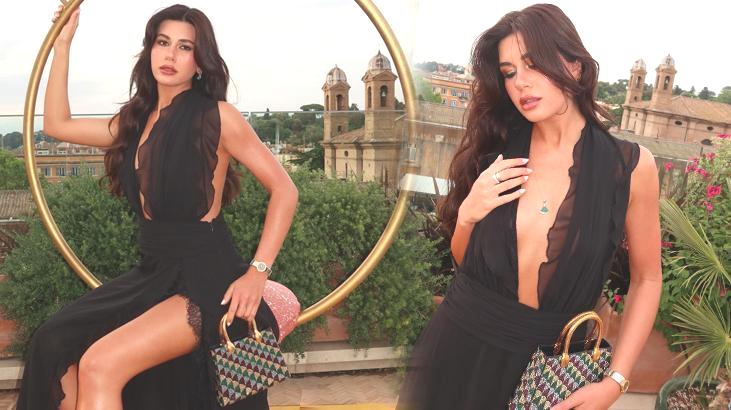 Sibil Çetinkaya 32. yaşını kutladı! İddialı kombini geceye damga vurdu