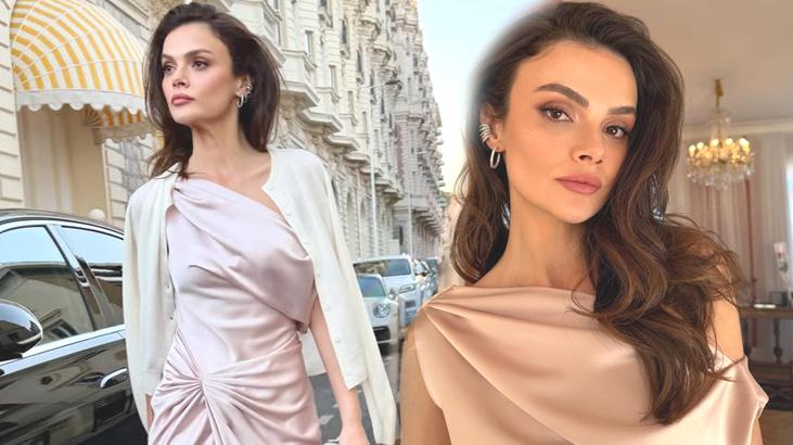 Uzak Şehir’in Alya’sı Sinem Ünsal pozlarıyla Cannes’ı salladı!