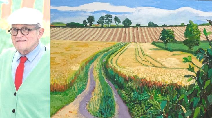 David Hockney’den veda