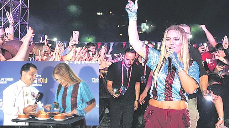 Demet Akalın’a sütlaç sürprizi