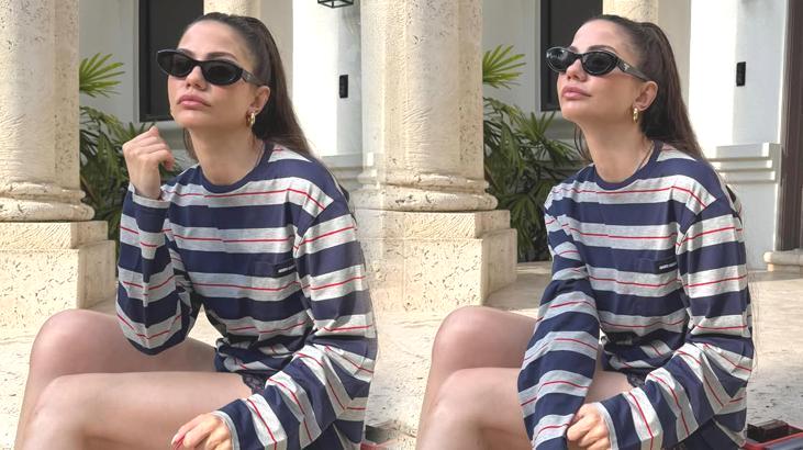 Eşref Rüya’nın yıldızı paylaştı! Demet Özdemir’in pozlarına beğeni yağmuru