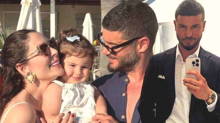 İşte kızı Mira Milena’nın son hali! Berk Oktay’dan mutlu aile tablosu