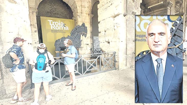 Troya’dan Roma’ya coşkulu yolculuk